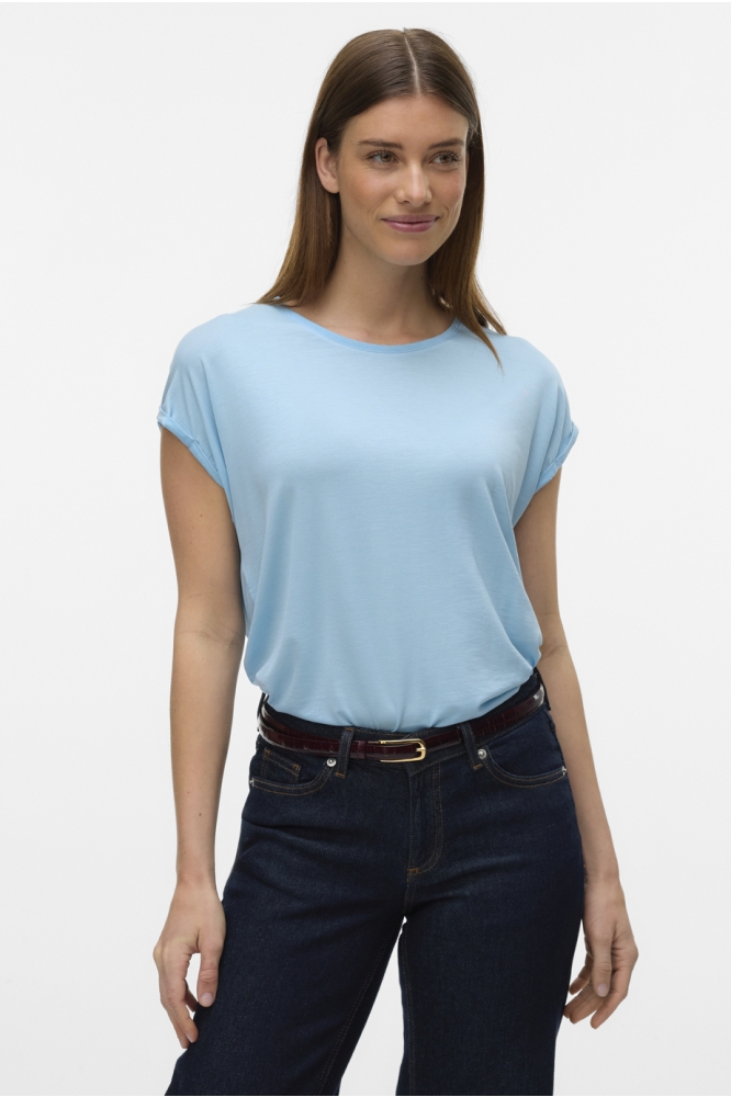 VMAVA PLAIN SS TOP GA JRS NOOS 10284468 AIRY LUE